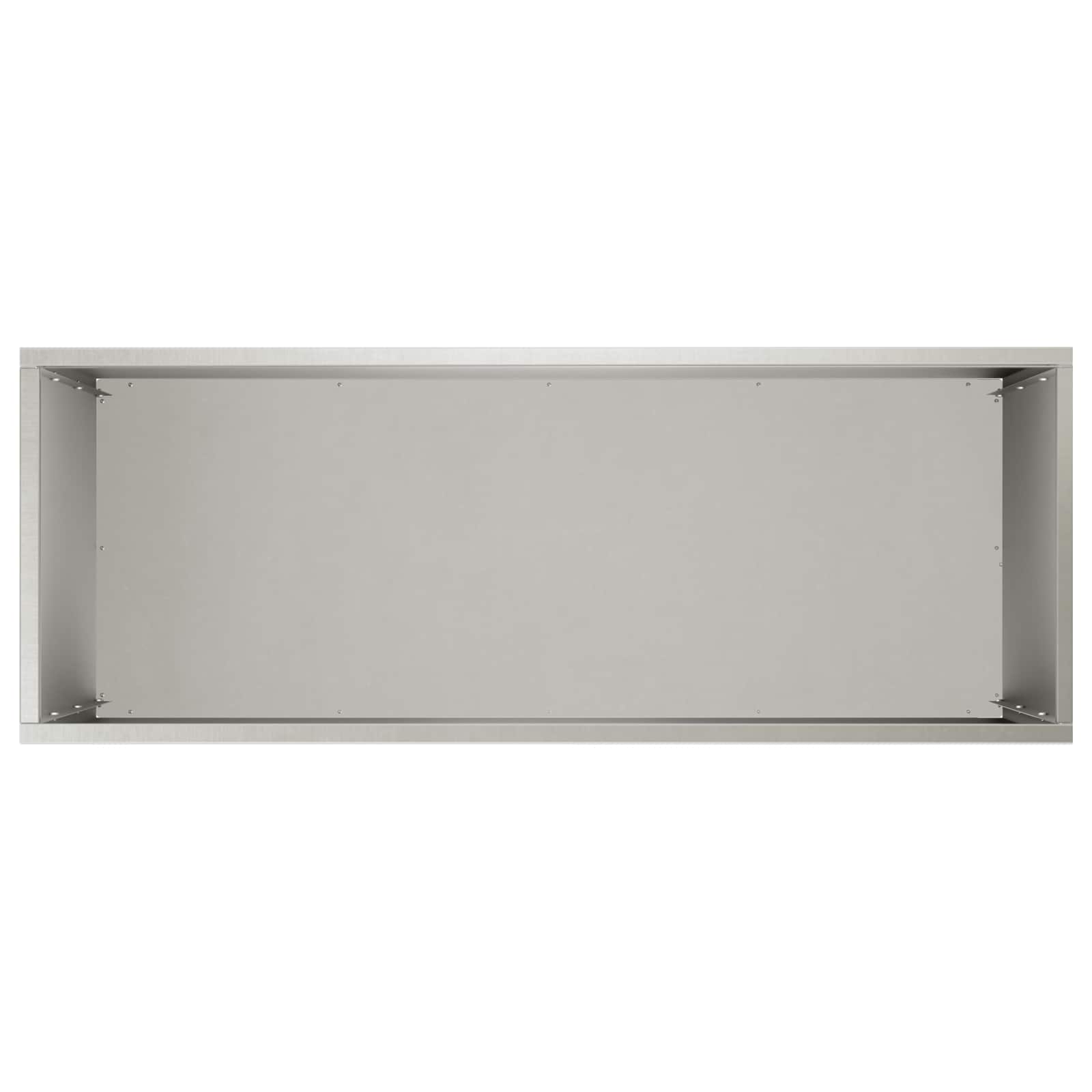 Plantenbak zilver 80 x 30 x 40 cm Roestvrij staal