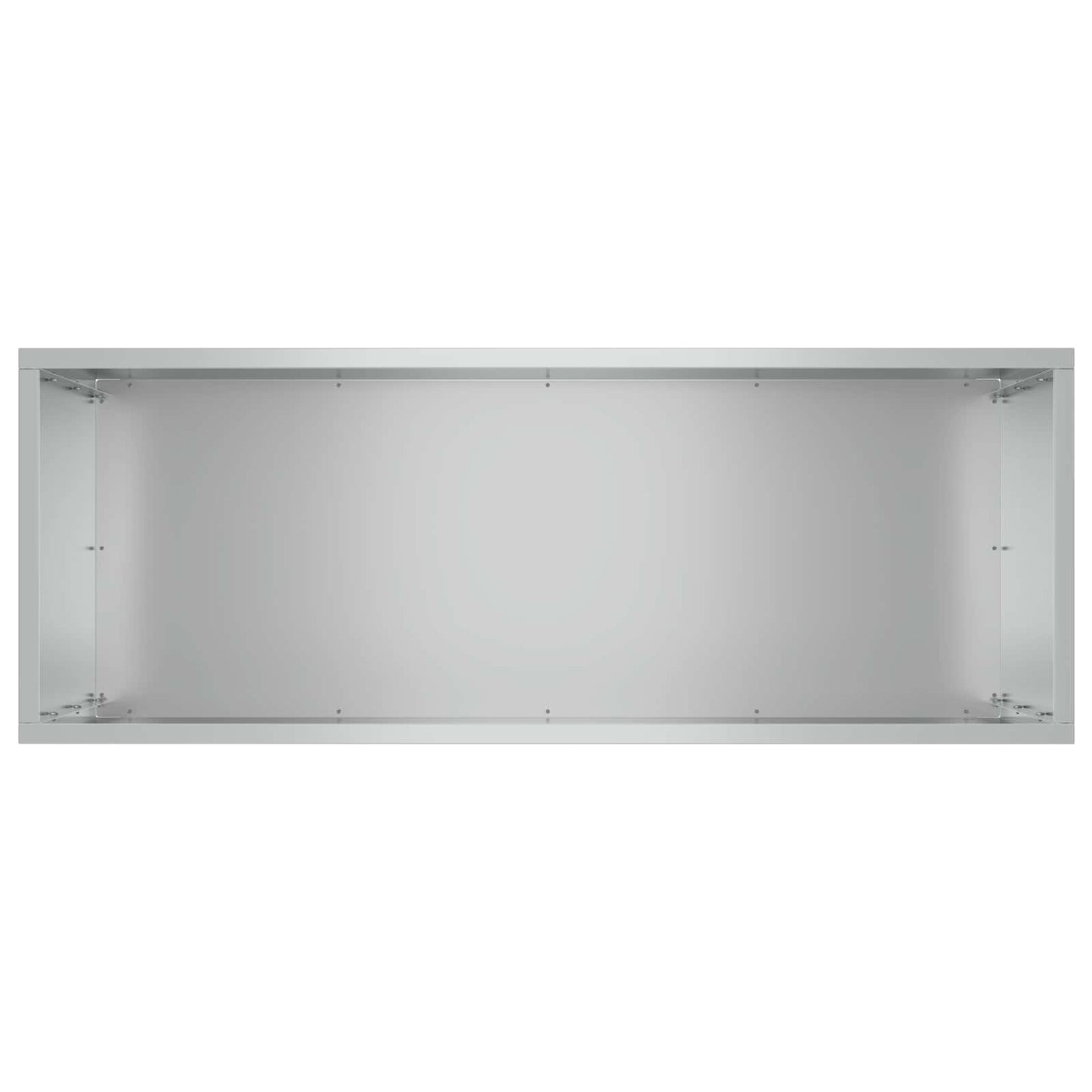 Plantenbak 2 st zilver 80 x 30 x 40 cm Gegalvaniseerd staal