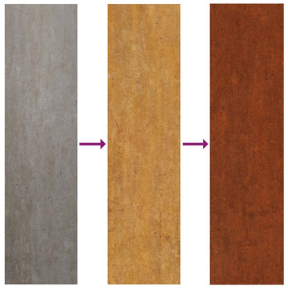Plantenbak Roestkleurig 80 x 30 x 40 cm weervast staal