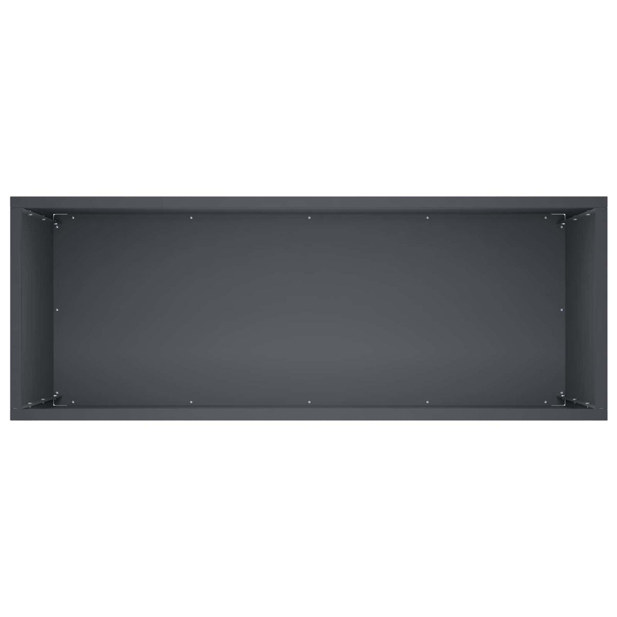 Plantenbak Antraciet 80 x 30 x 50 cm Koudgewalst staal