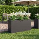 Plantenbak staal 100x30x40 cm