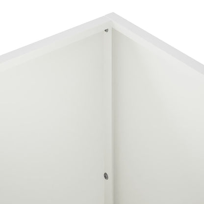 Plantenbak Wit 100 x 30 x 40 cm Koudgewalst staal