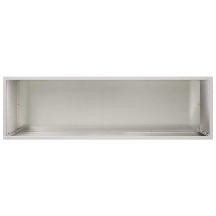Plantenbak 2 st zilver 100 x 30 x 40 cm Roestvrij staal