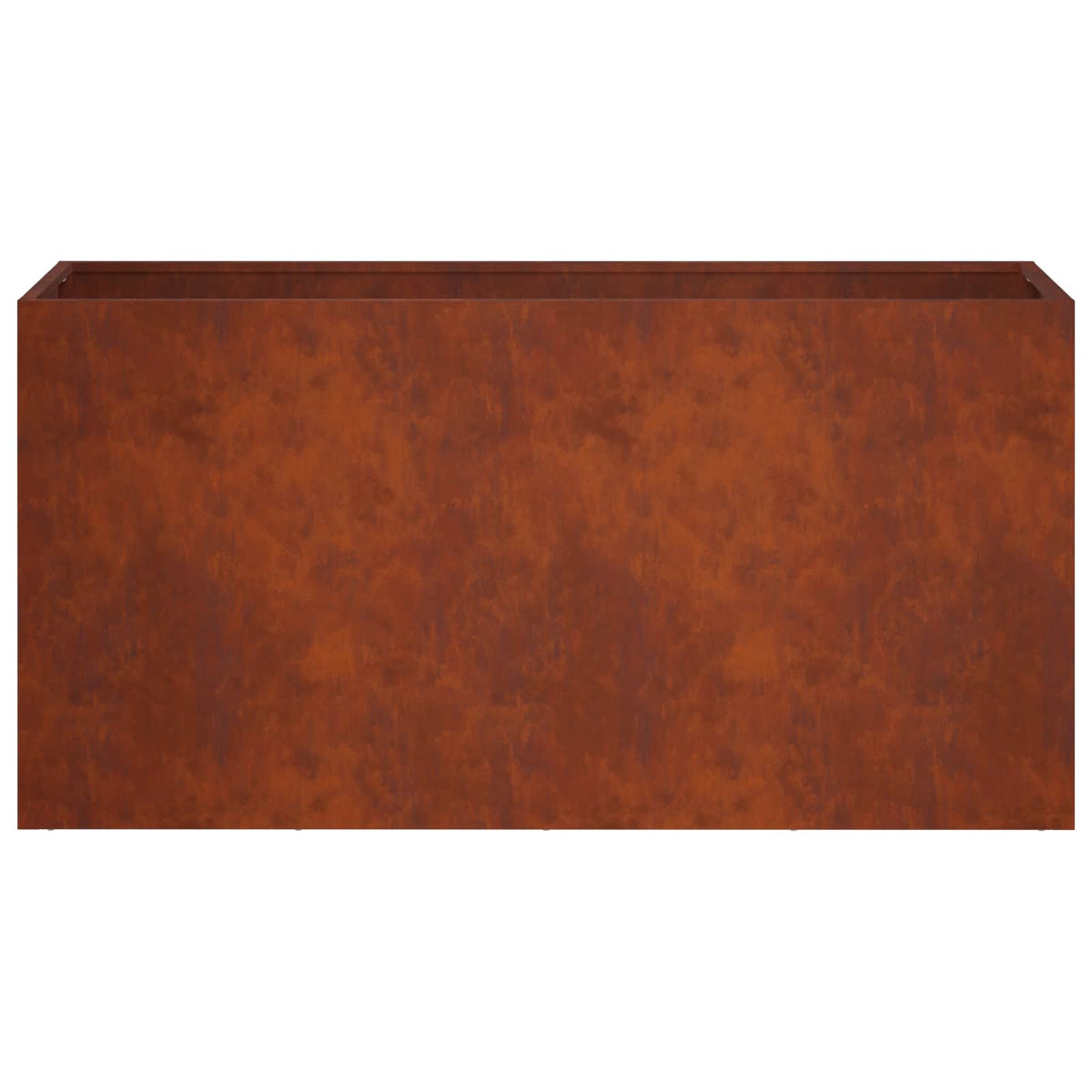 Plantenbak Roestkleurig 100 x 30 x 40 cm weervast staal