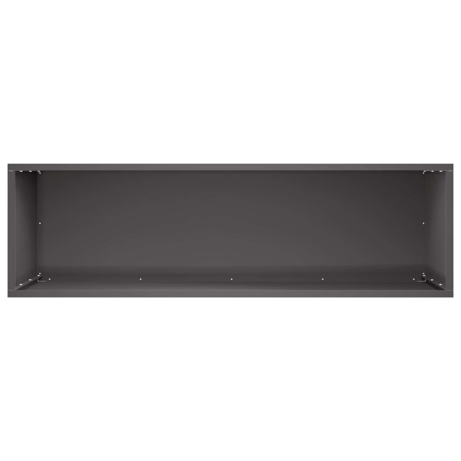 Plantenbak 2 st Zwart 100 x 30 x 50 cm Koudgewalst staal