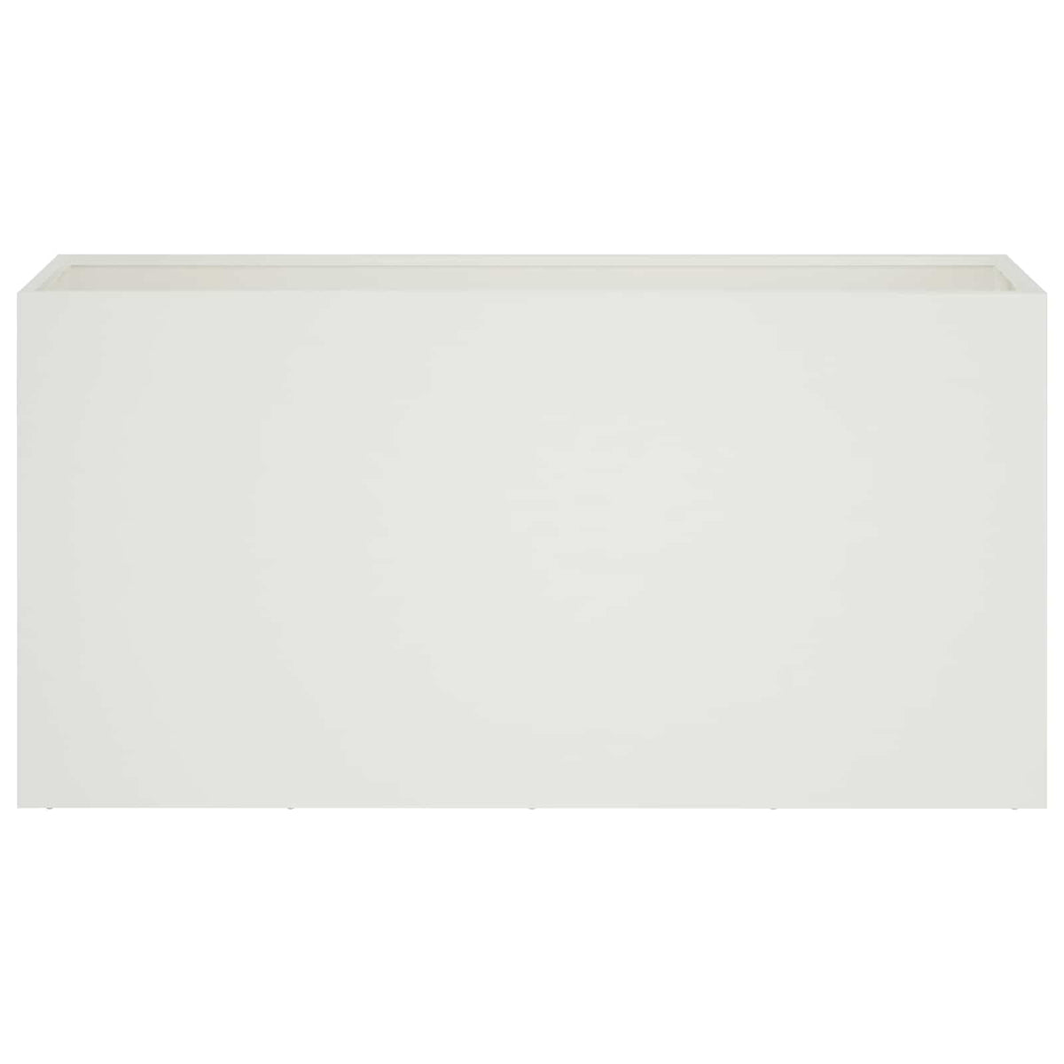 Plantenbak Wit 100 x 30 x 50 cm Koudgewalst staal