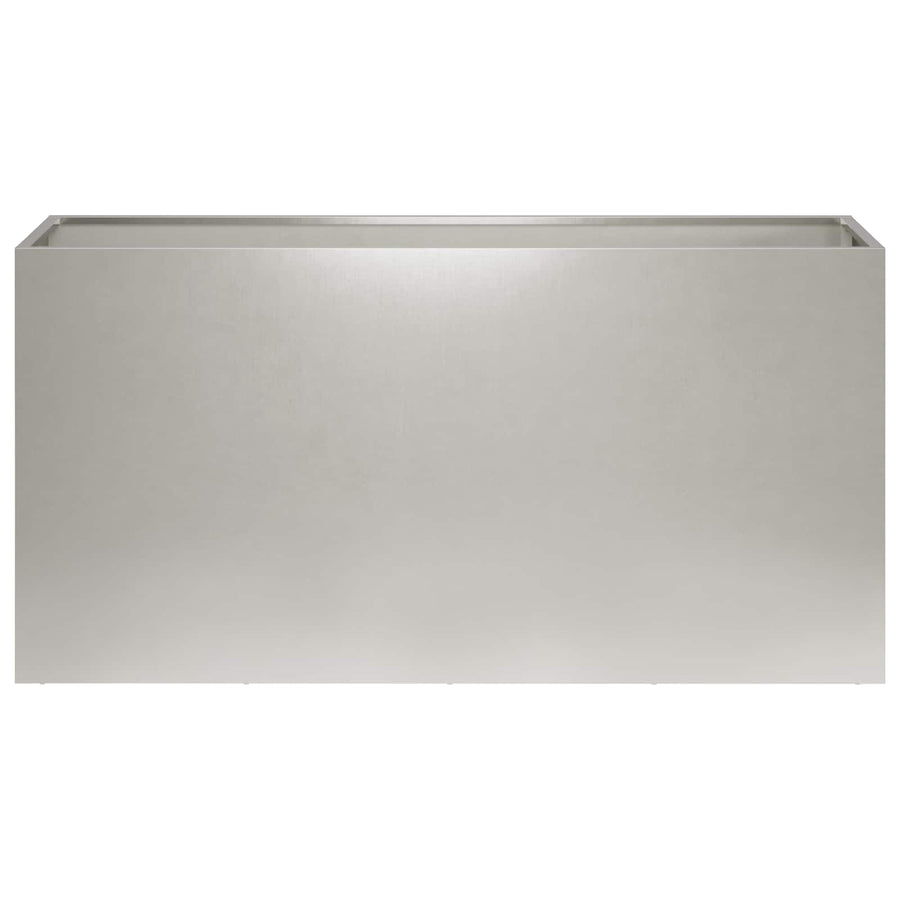 Plantenbak zilver 100 x 30 x 50 cm Roestvrij staal