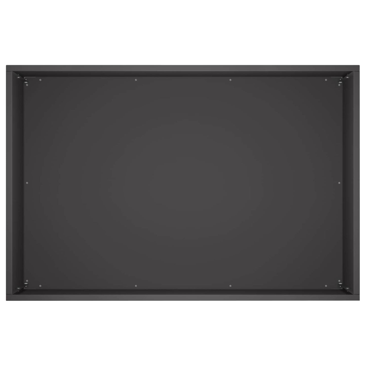 Plantenbak 2 st Zwart 50 x 40 x 40 cm Koudgewalst staal