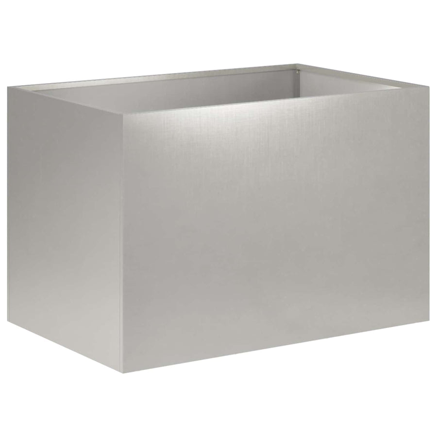 Plantenbak zilver 50 x 40 x 40 cm Roestvrij staal