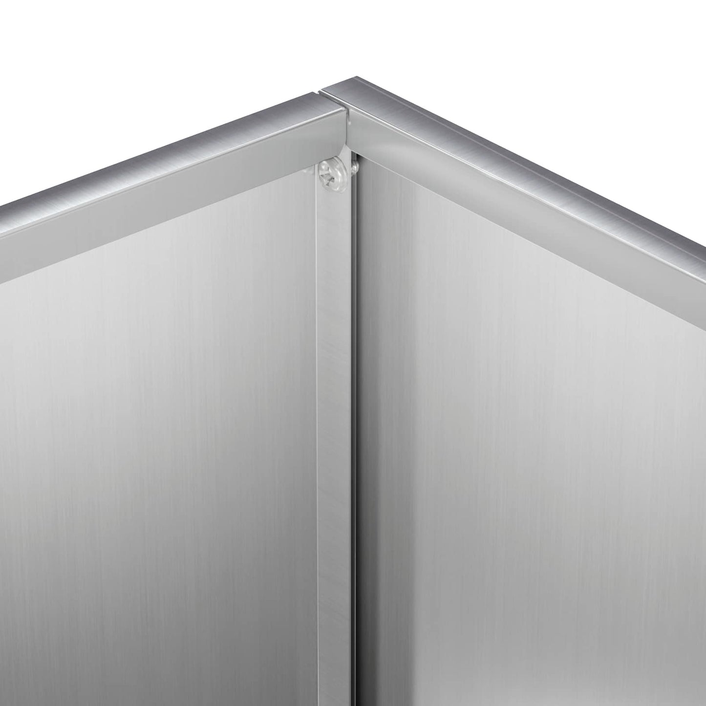 Plantenbak 2 st zilver 50 x 40 x 40 cm Gegalvaniseerd staal