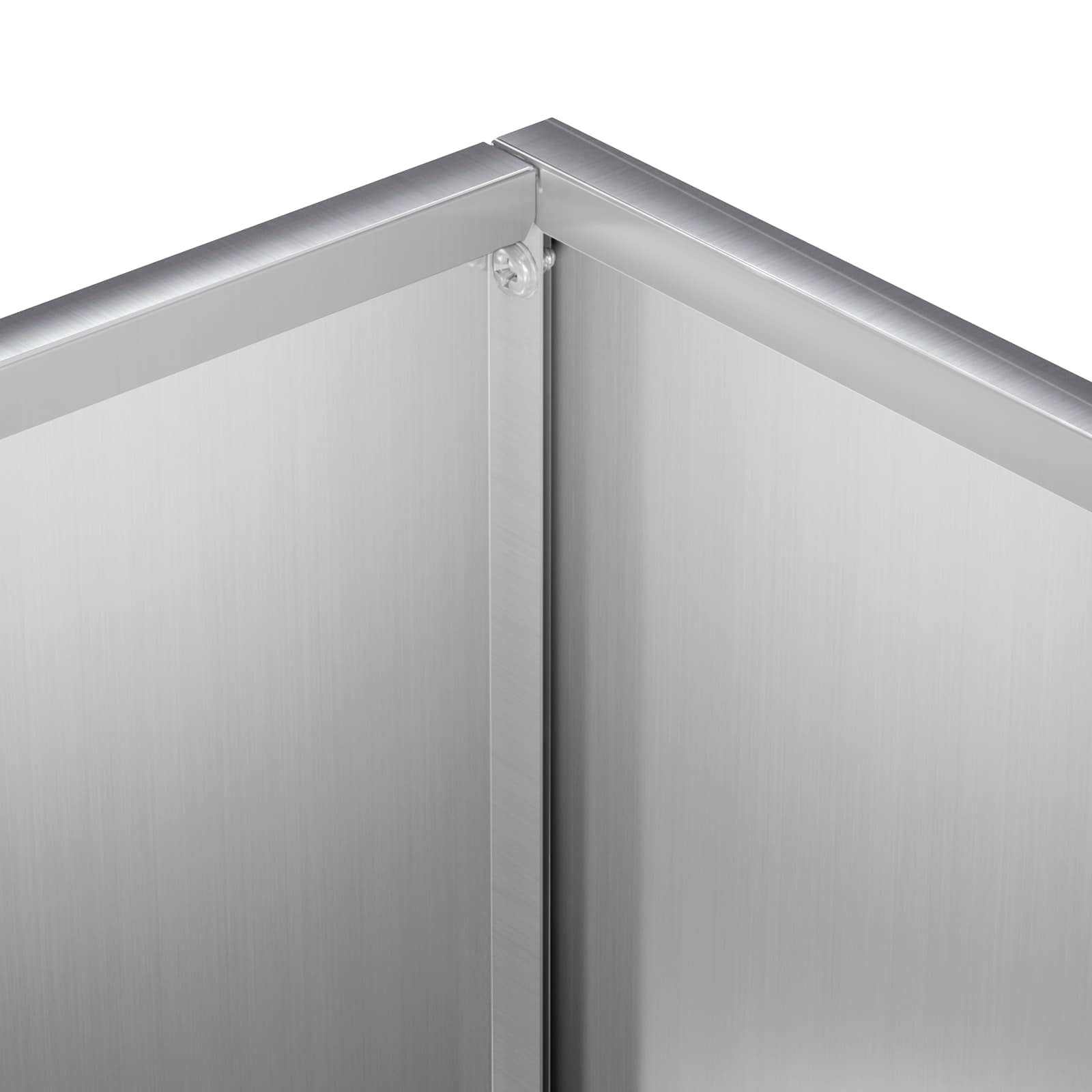 Plantenbak 2 st zilver 50 x 40 x 40 cm Gegalvaniseerd staal