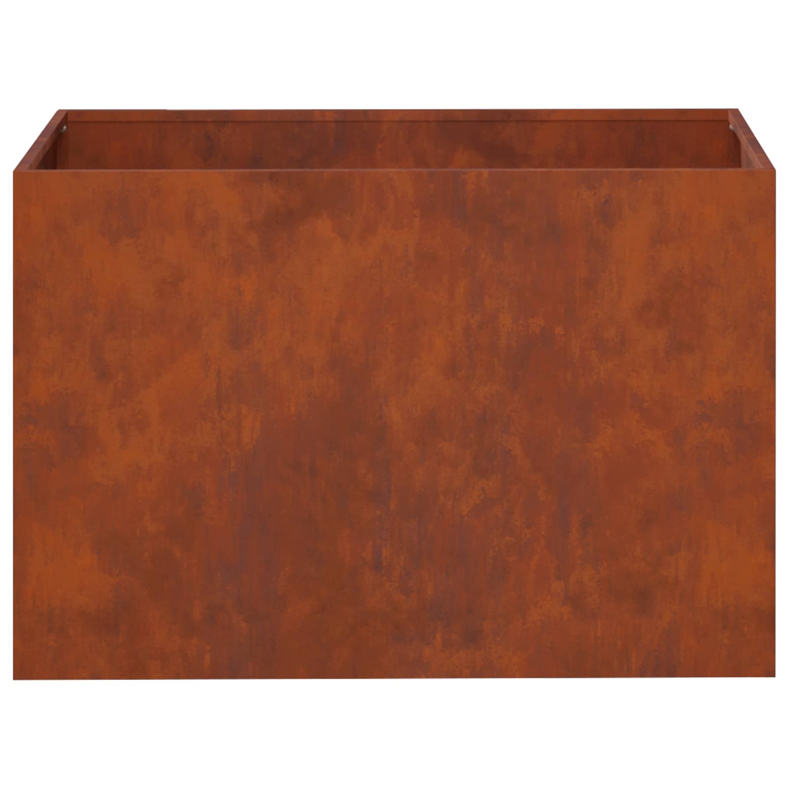 Plantenbak Roestkleurig 50 x 40 x 40 cm weervast staal