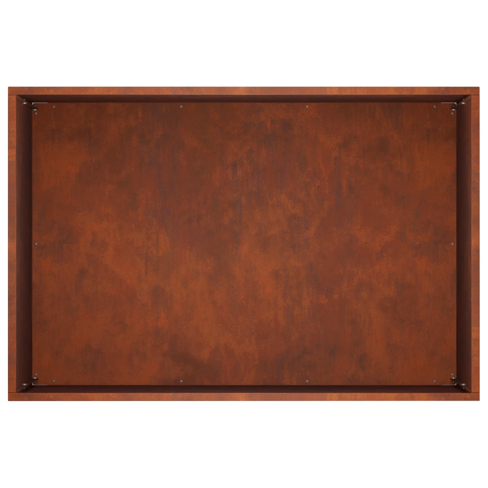 Plantenbak Roestkleurig 50 x 40 x 40 cm weervast staal