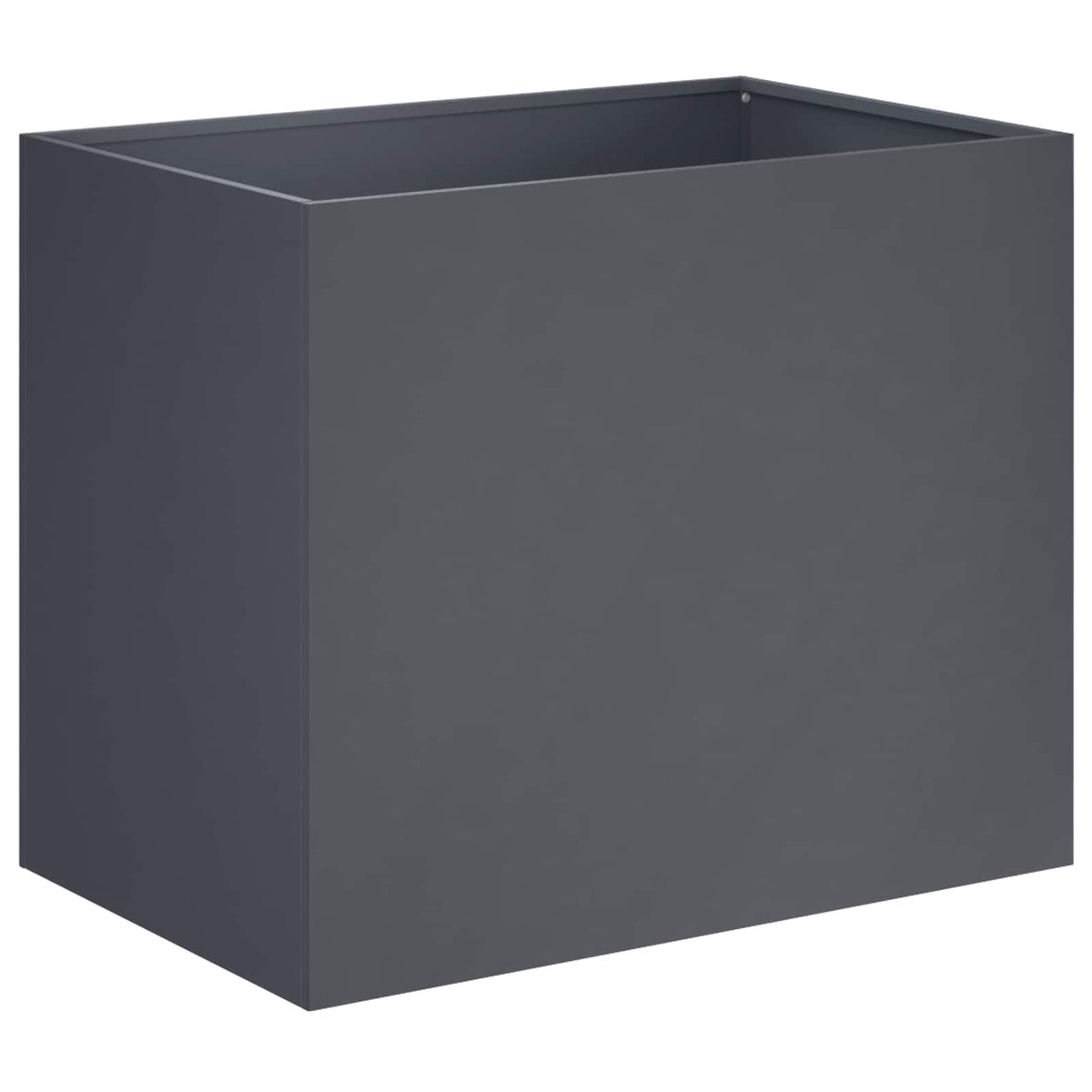 Plantenbak 2 st Antraciet 50 x 40 x 50 cm Koudgewalst staal