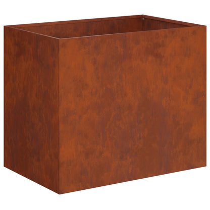 Plantenbak Roestkleurig 50 x 40 x 50 cm weervast staal