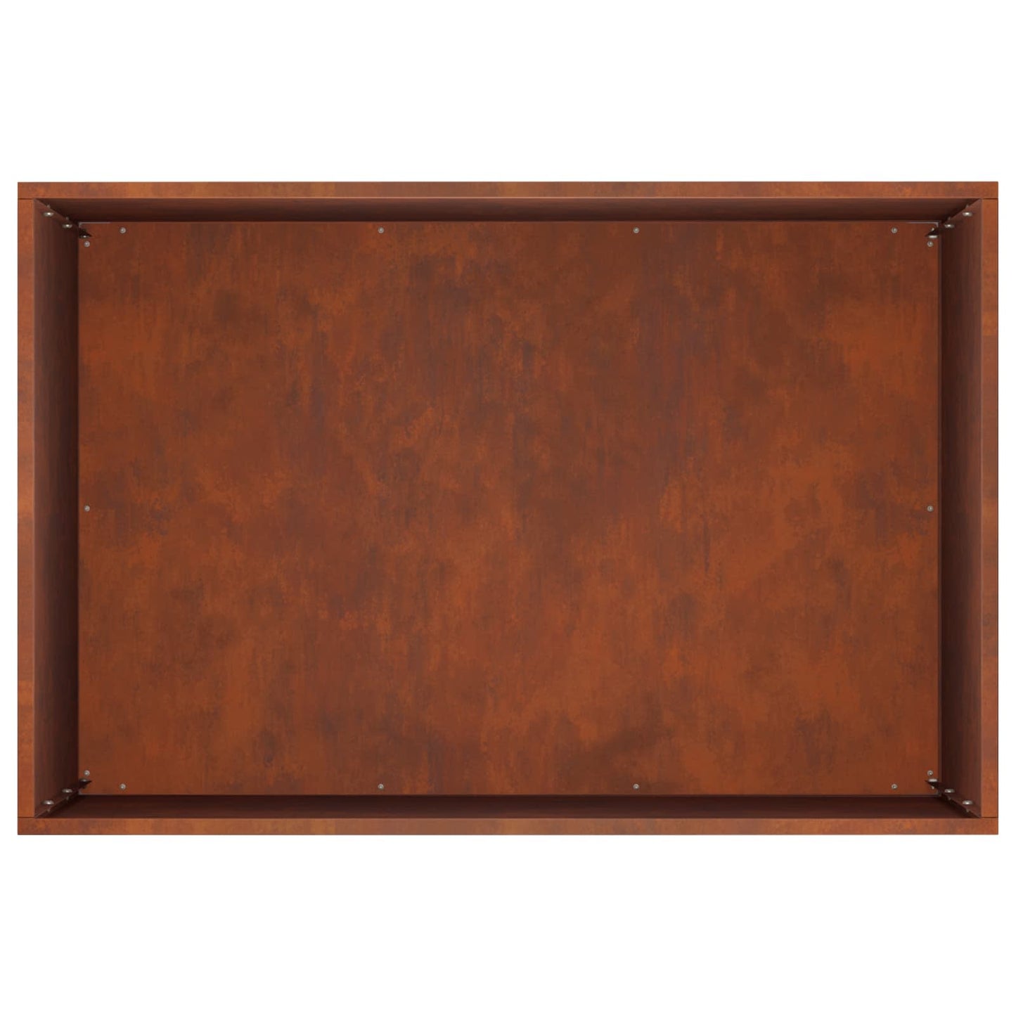 Plantenbak Roestkleurig 50 x 40 x 50 cm weervast staal