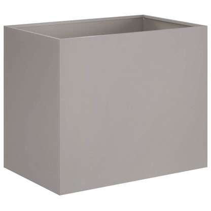 Plantenbak 2 st Roestkleurig 50 x 40 x 50 cm weervast staal