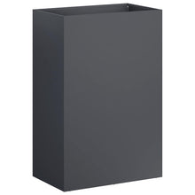 Plantenbak Antraciet 50 x 40 x 75 cm Koudgewalst staal