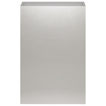 Plantenbak zilver 50 x 40 x 75 cm Roestvrij staal