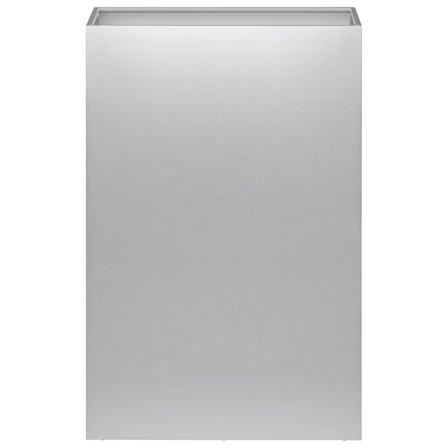 Plantenbak zilver 50 x 40 x 75 cm Gegalvaniseerd staal