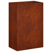 Plantenbak Roestkleurig 50 x 40 x 75 cm weervast staal