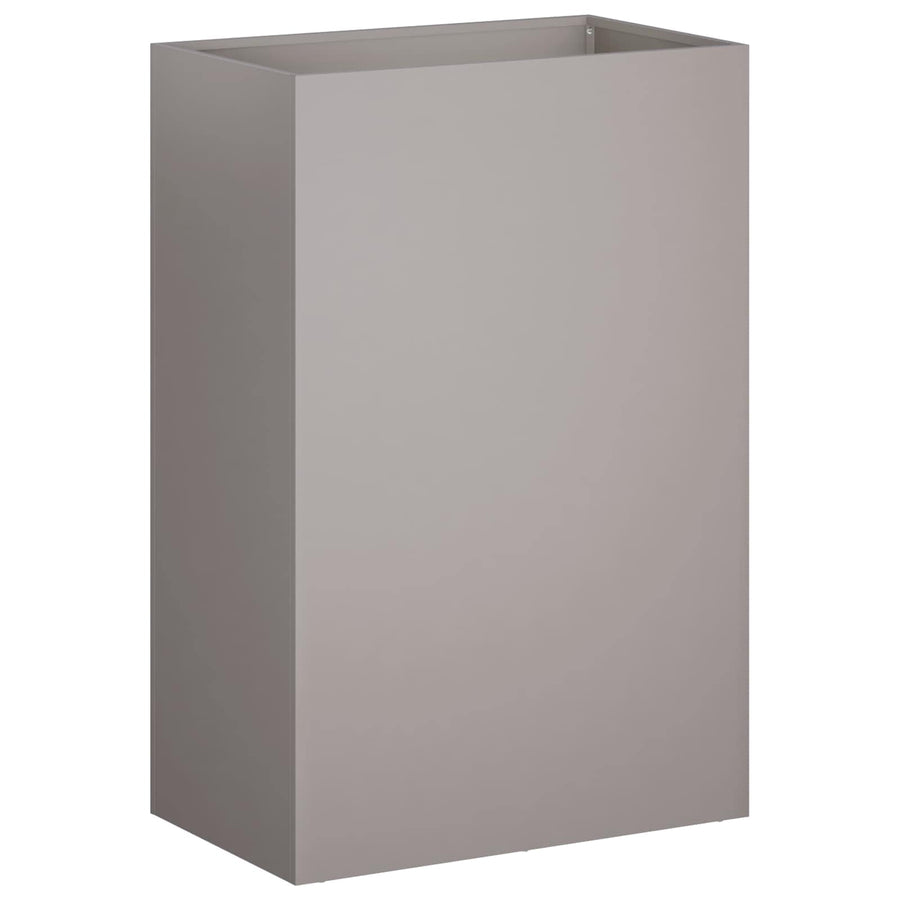 Plantenbak 2 st Roestkleurig 50 x 40 x 75 cm weervast staal