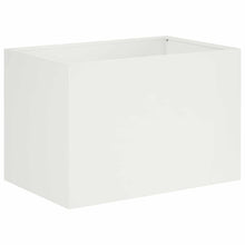 Plantenbak Wit 60 x 40 x 40 cm Koudgewalst staal