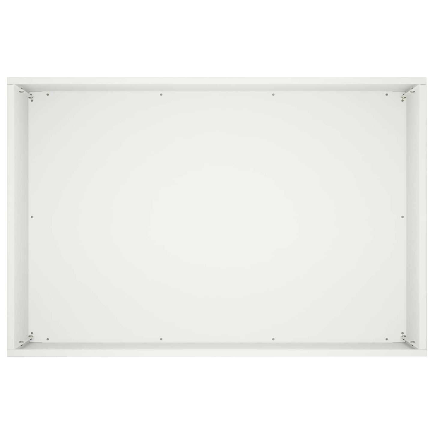 Plantenbak Wit 60 x 40 x 40 cm Koudgewalst staal