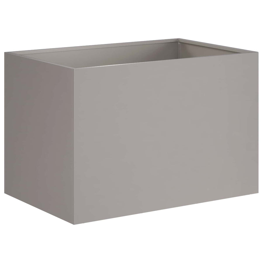 Plantenbak 2 st Roestkleurig 60 x 40 x 40 cm weervast staal