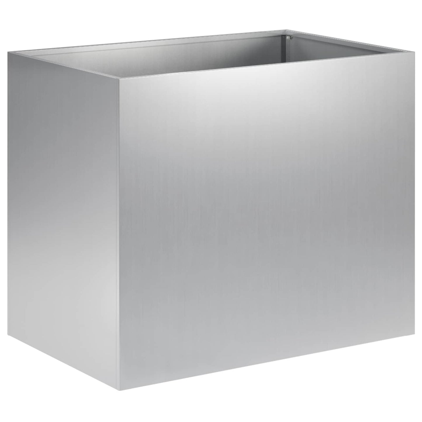 Plantenbak zilver 60 x 40 x 50 cm Gegalvaniseerd staal