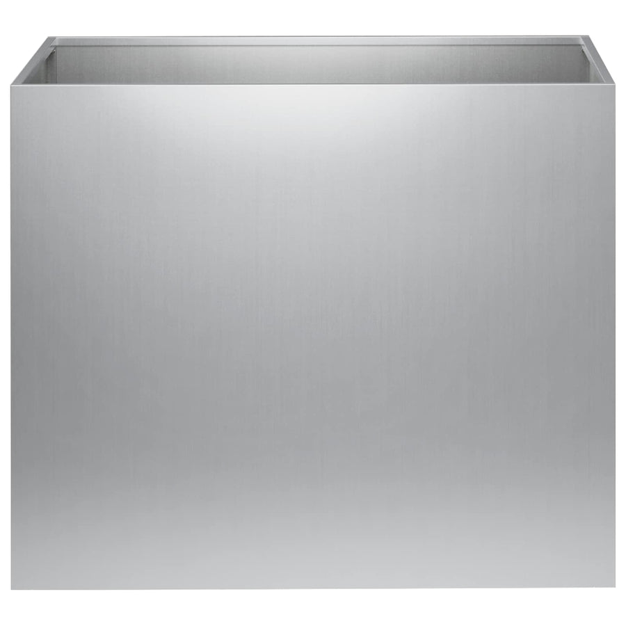 Plantenbak zilver 60 x 40 x 50 cm Gegalvaniseerd staal