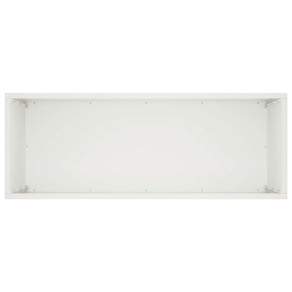 Plantenbak Wit 80 x 40 x 50 cm Koudgewalst staal
