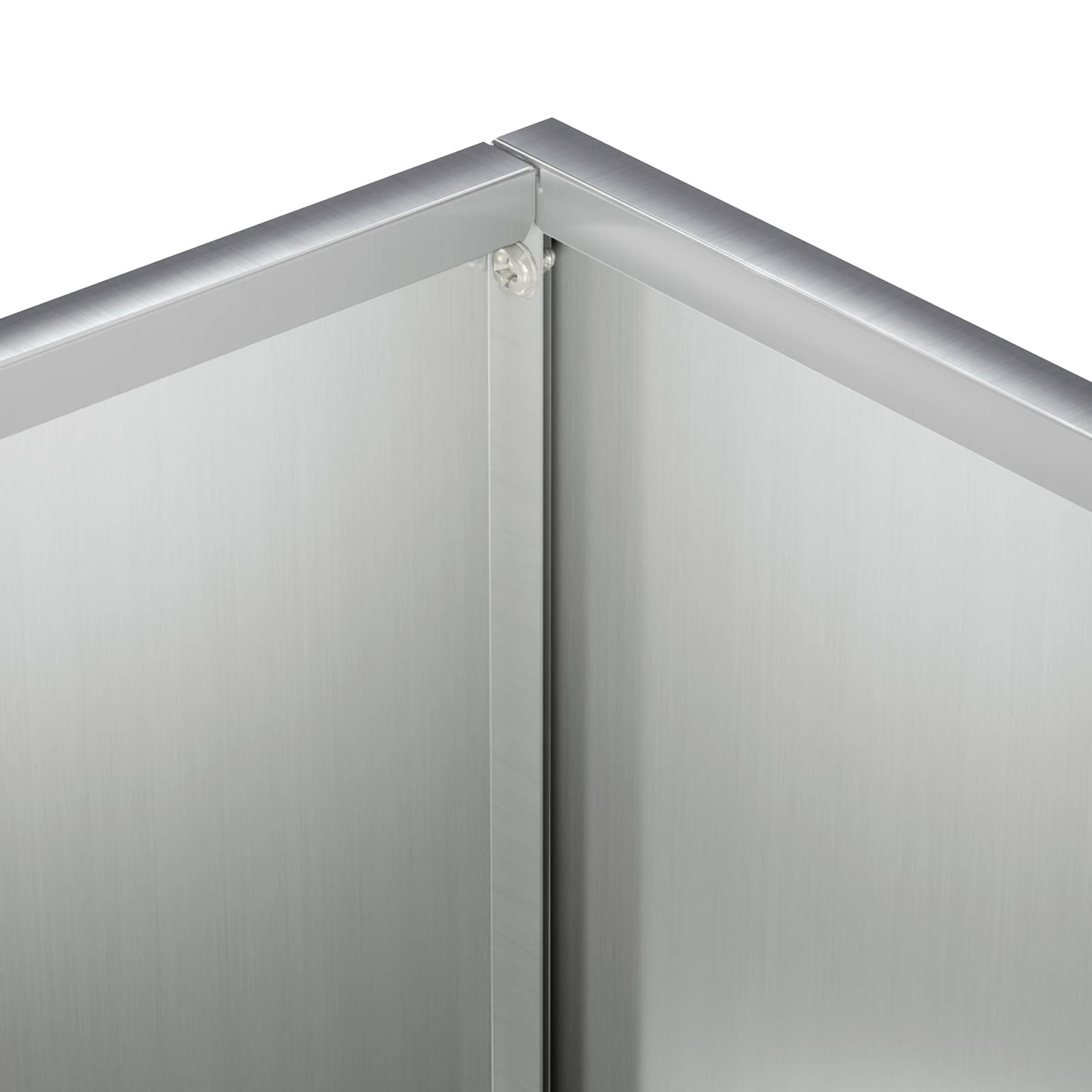 Plantenbak zilver 80 x 40 x 50 cm Gegalvaniseerd staal