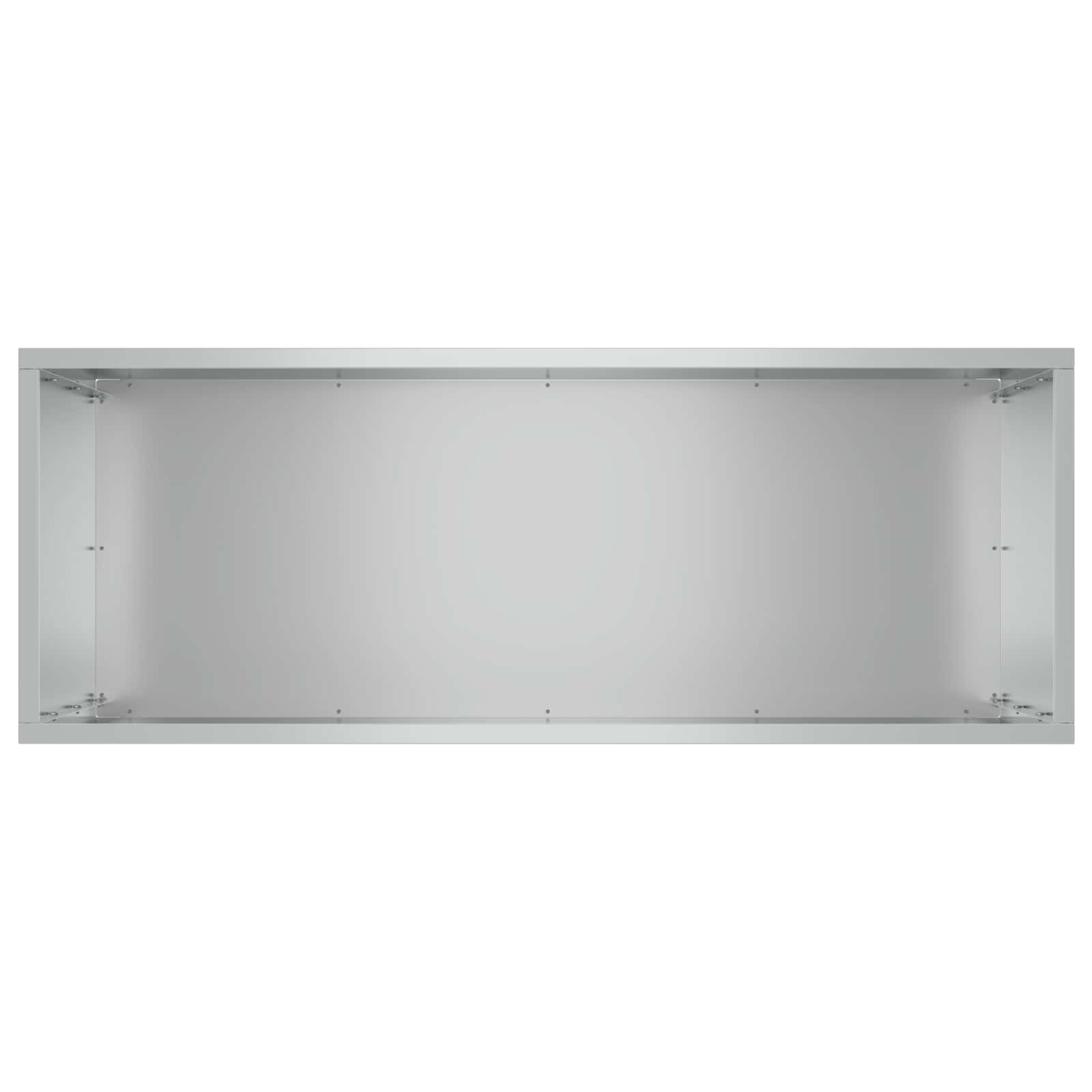 Plantenbak zilver 80 x 40 x 50 cm Gegalvaniseerd staal