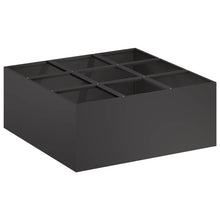 Plantenbak Zwart 100 x 100 x 50 cm Koudgewalst staal