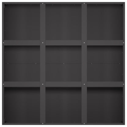 Plantenbak Zwart 100 x 100 x 50 cm Koudgewalst staal