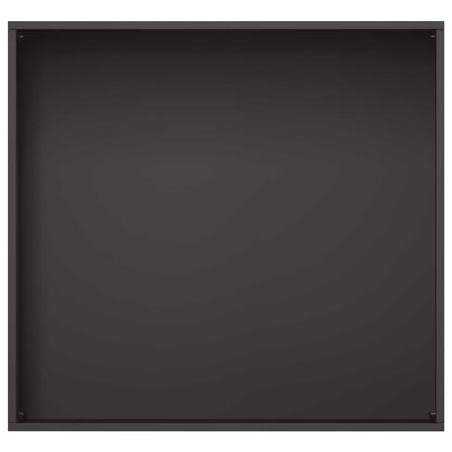 Plantenbak 2 st Zwart 50 x 50 x 75 cm Koudgewalst staal