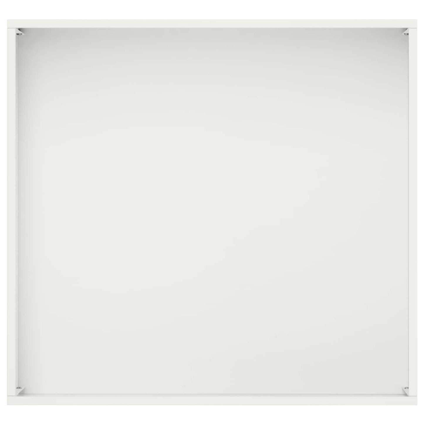 Plantenbak Wit 50 x 50 x 75 cm Koudgewalst staal