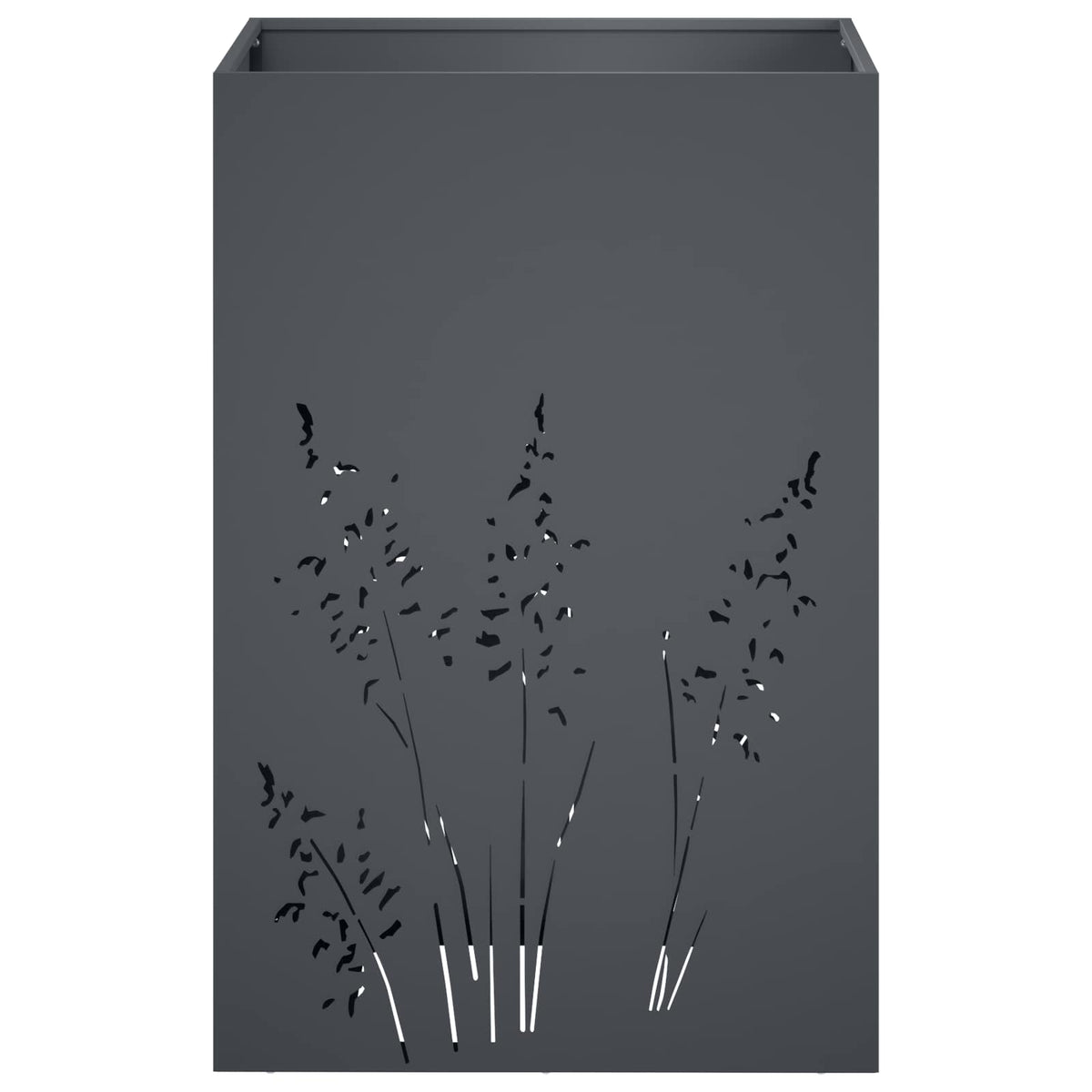 Plantenbak Antraciet 50 x 50 x 75 cm Koudgewalst staal