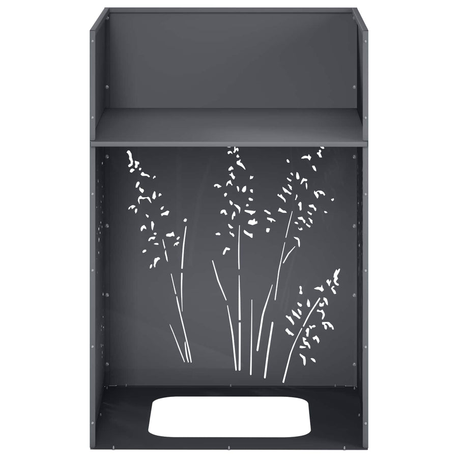 Plantenbak Antraciet 50 x 50 x 75 cm Koudgewalst staal