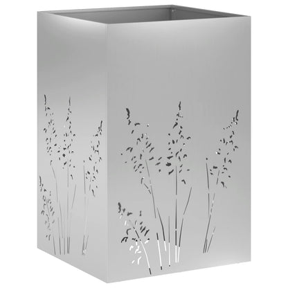 Plantenbak zilver 50 x 50 x 75 cm Gegalvaniseerd staal