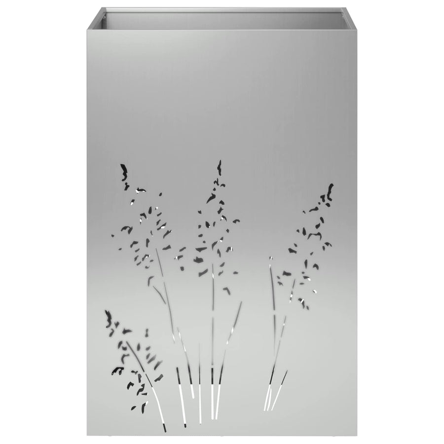 Plantenbak zilver 50 x 50 x 75 cm Gegalvaniseerd staal
