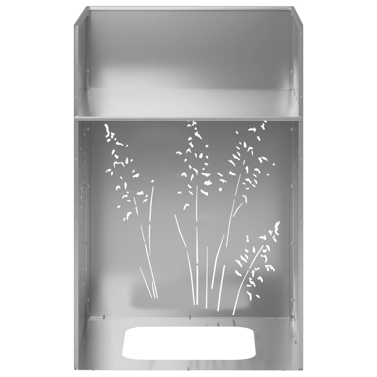 Plantenbak zilver 50 x 50 x 75 cm Gegalvaniseerd staal