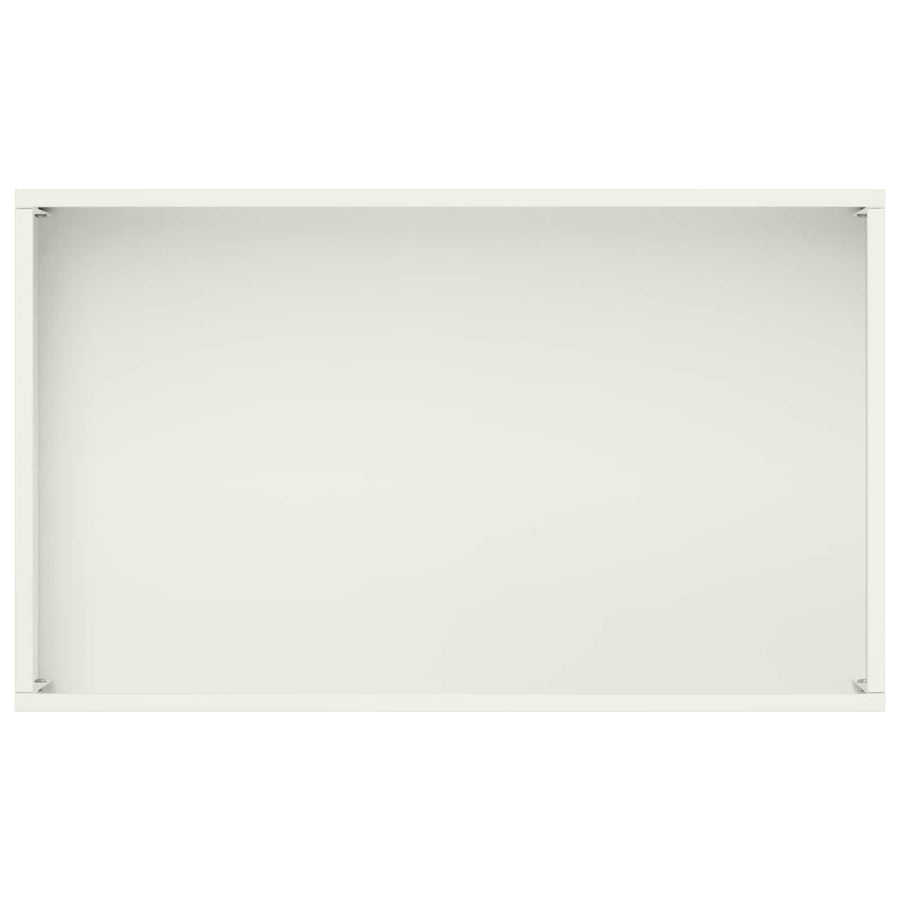 Plantenbak Wit 50 x 30 x 75 cm Koudgewalst staal
