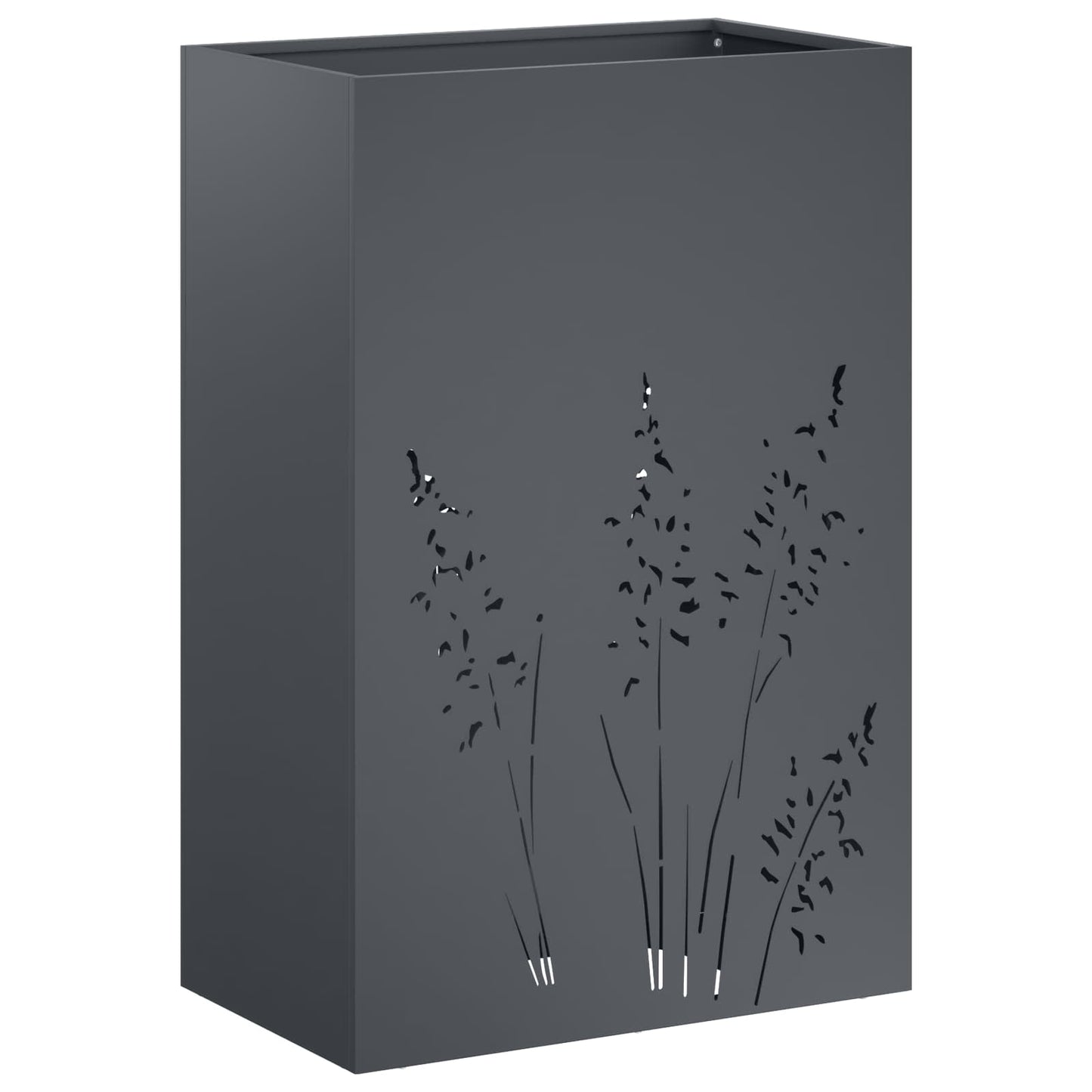 Plantenbak Antraciet 50 x 30 x 75 cm Koudgewalst staal