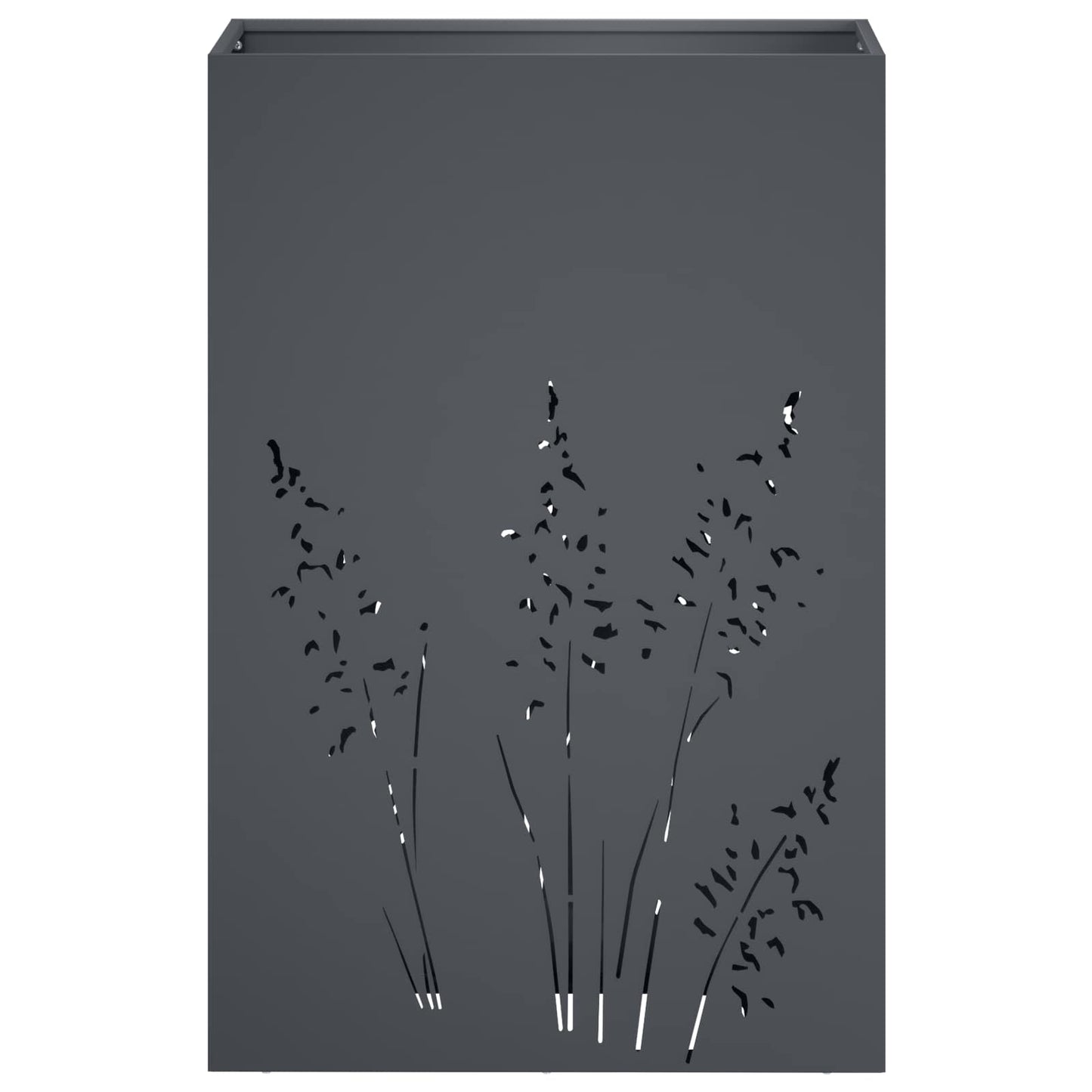Plantenbak Antraciet 50 x 30 x 75 cm Koudgewalst staal