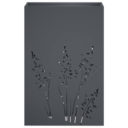 Plantenbak Antraciet 50 x 30 x 75 cm Koudgewalst staal