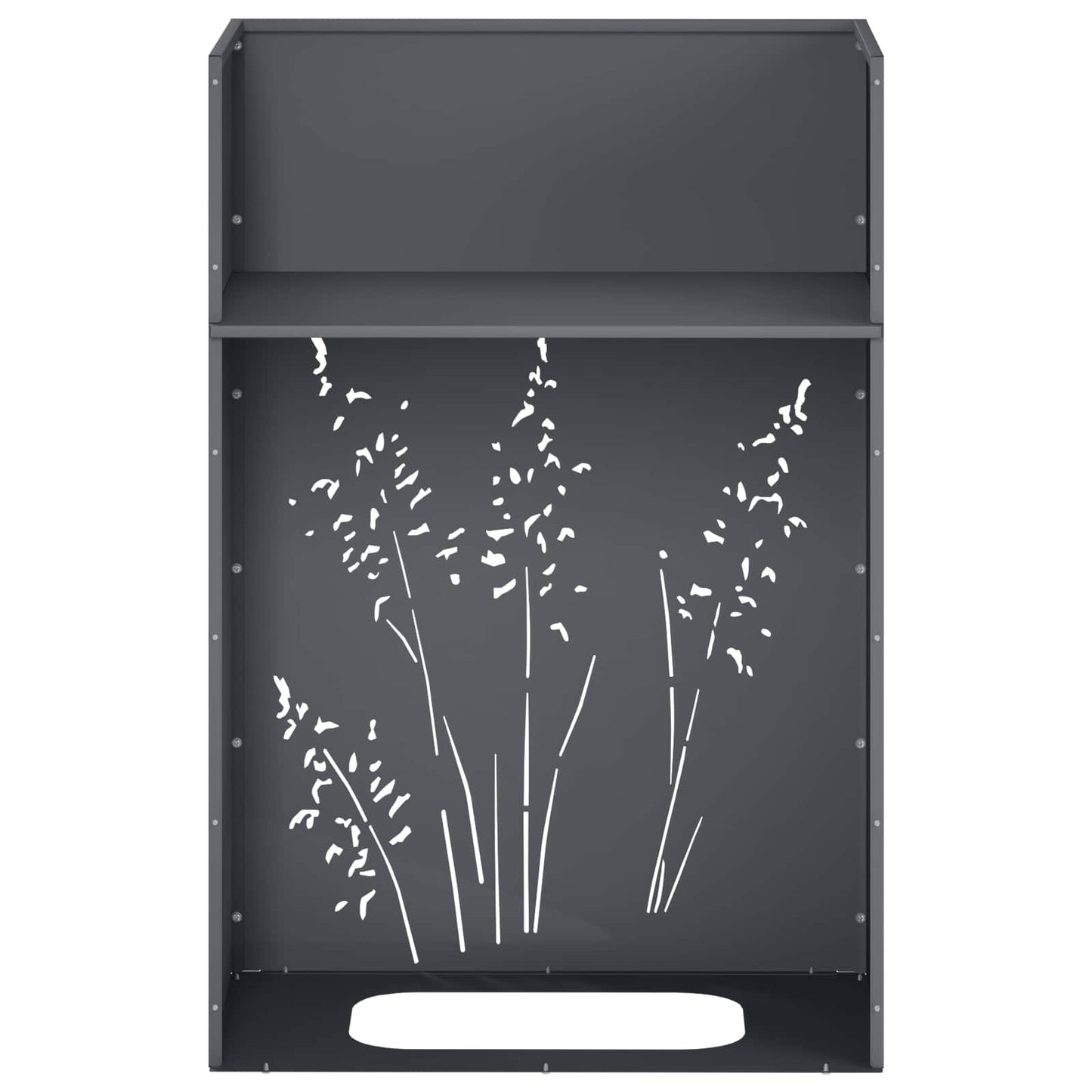 Plantenbak Antraciet 50 x 30 x 75 cm Koudgewalst staal