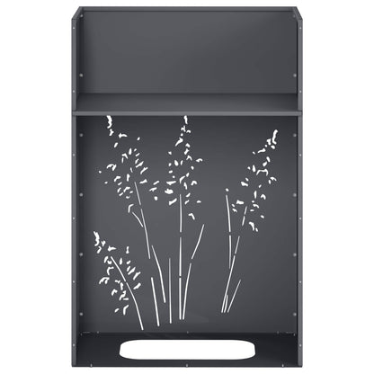 Plantenbak Antraciet 50 x 30 x 75 cm Koudgewalst staal