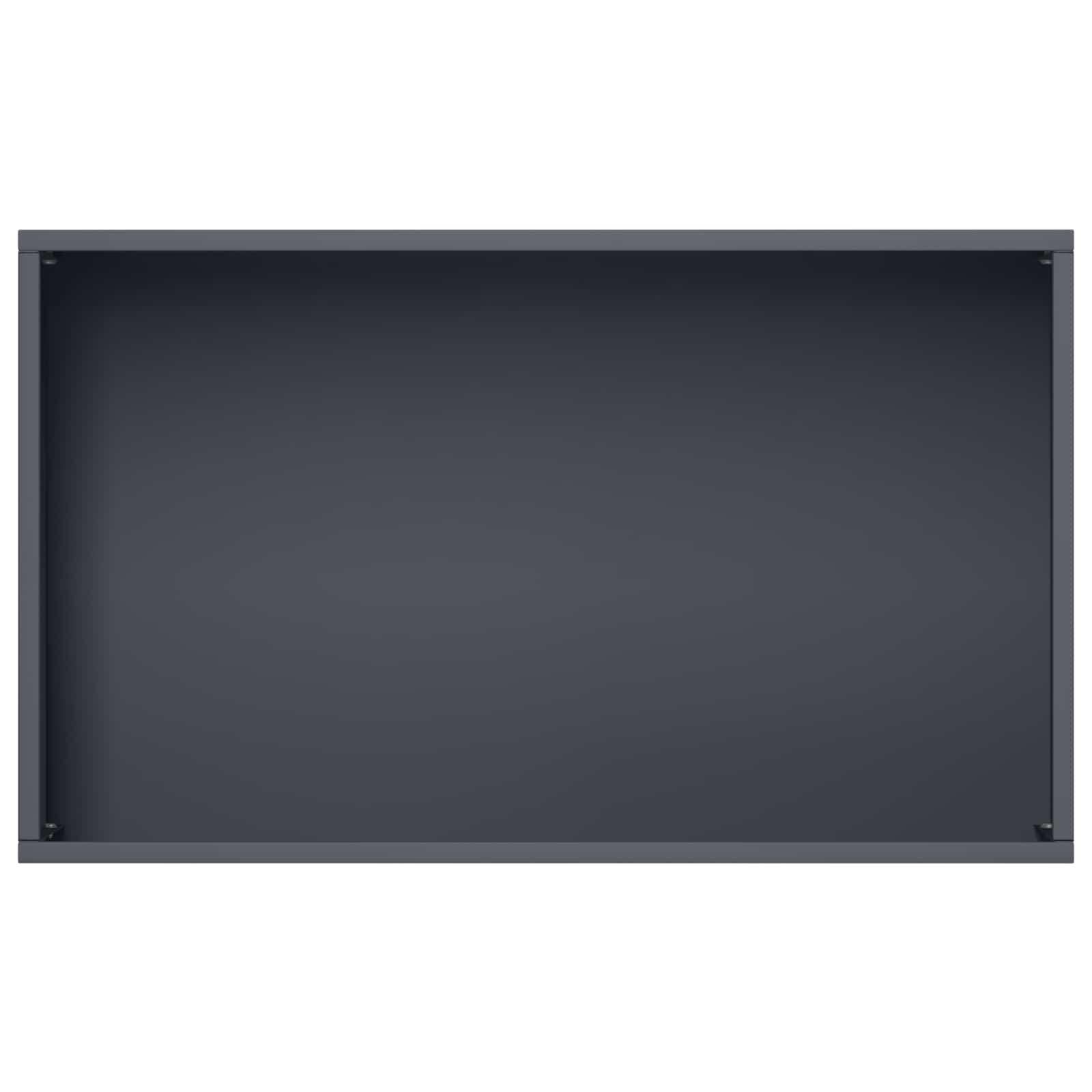 Plantenbak Antraciet 50 x 30 x 75 cm Koudgewalst staal